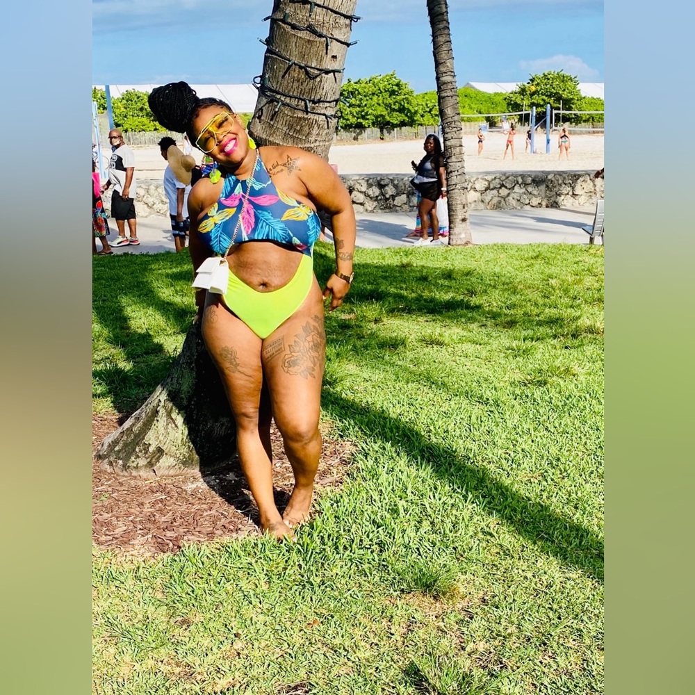 ICON SWIM Tropical ONE PIECE swimsuit